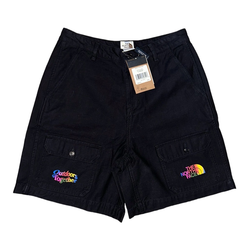 Brand New With Tags The North Face Black M Valley Cargo Shorts Size 32 Men’s
